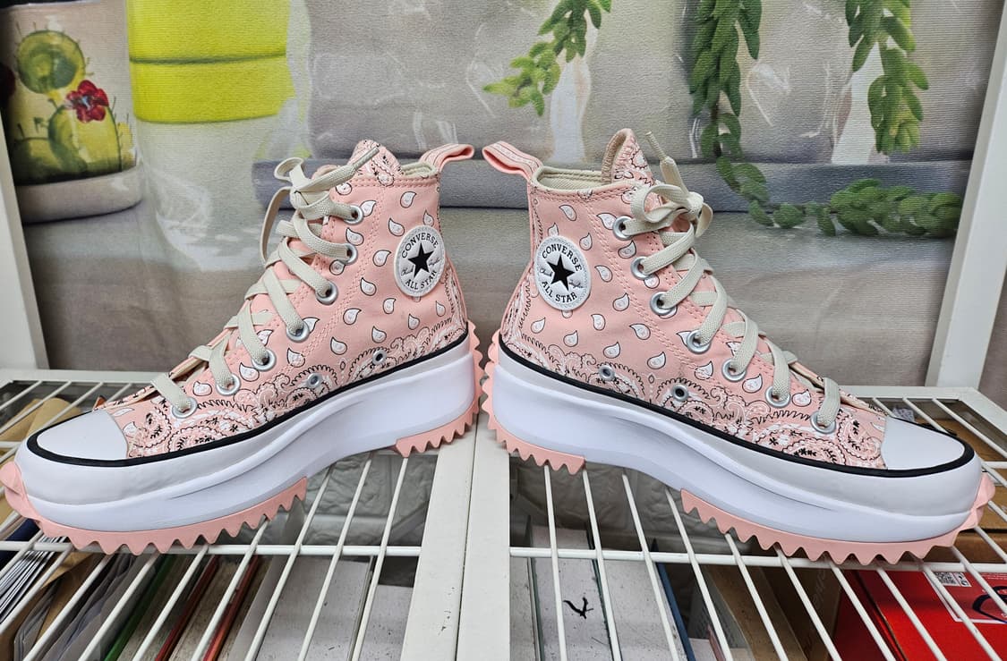 컨버스 220 하이크 페이즐리 스톰핑크 하이탑스니커즈 HD19 상품이미지5