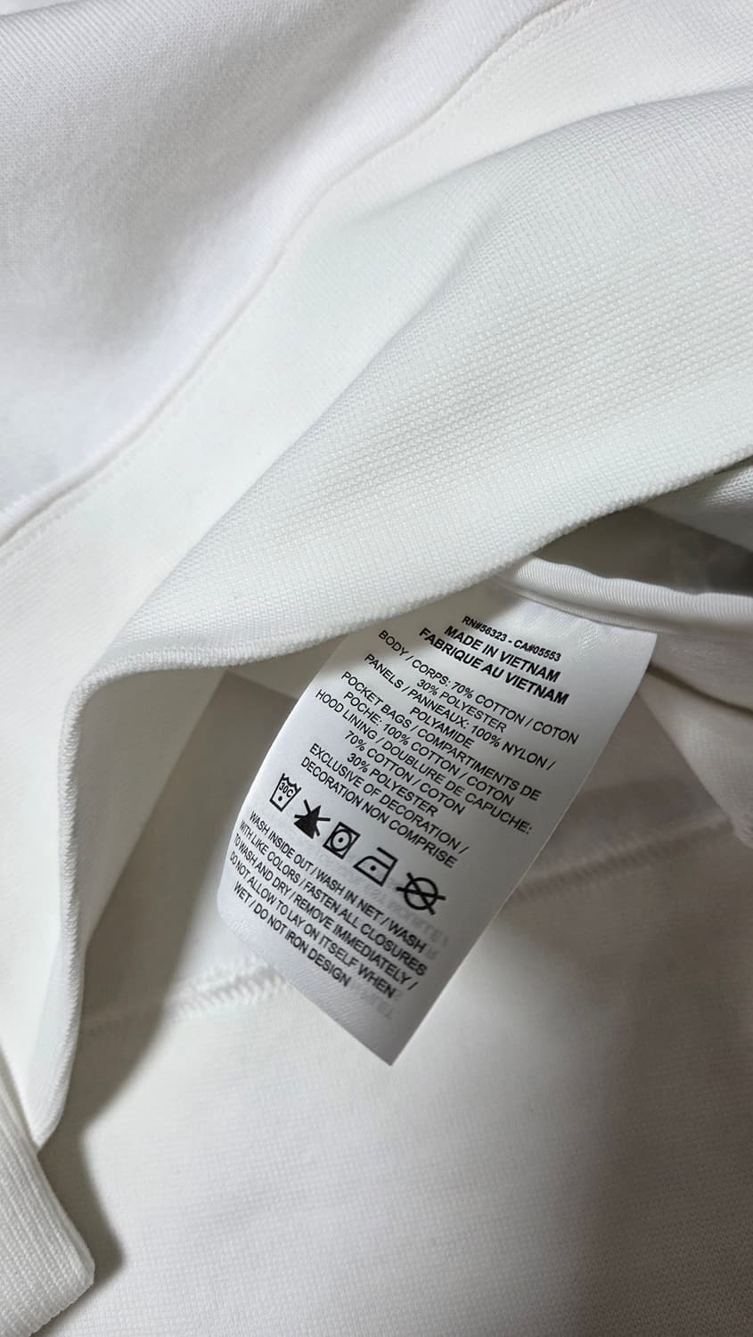 나이키 x 사카이 nrg 후드 화이트 상품이미지8