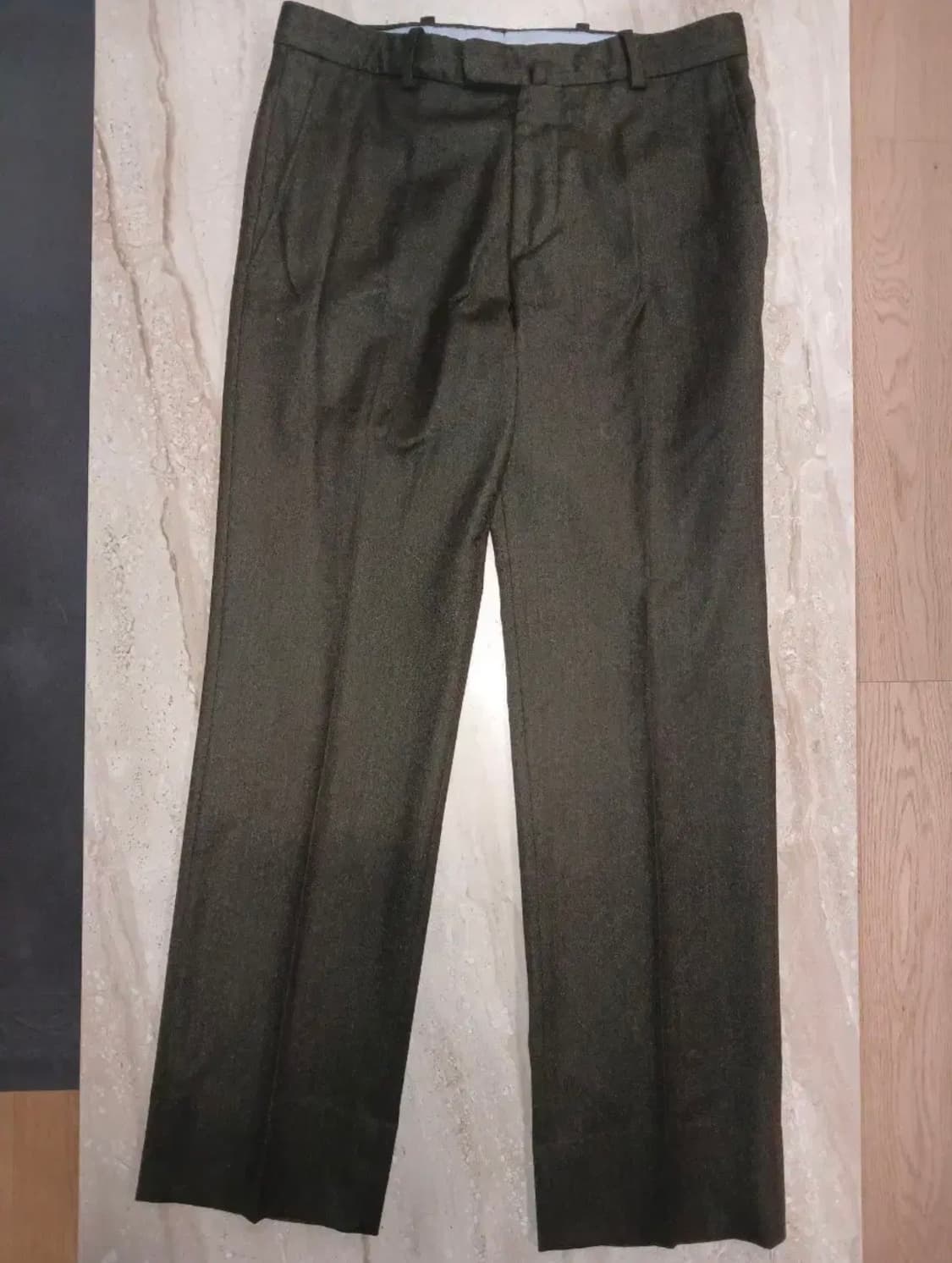 BERNARD ZINS WOOL CASHMERE WIDE PANTS 상품이미지3