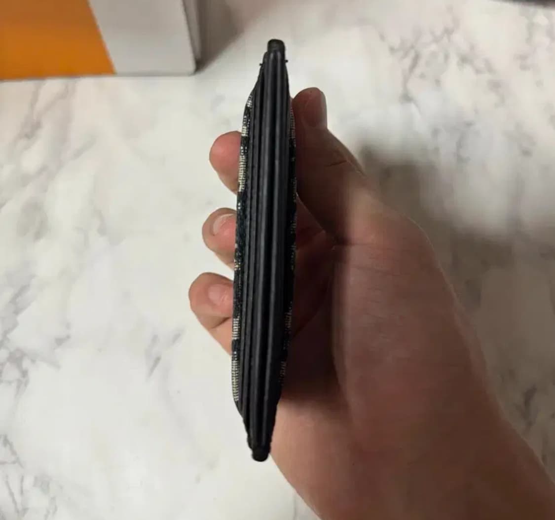 [S+급] 디올 오블리크 자카드 카드지갑 베이지 상품이미지3