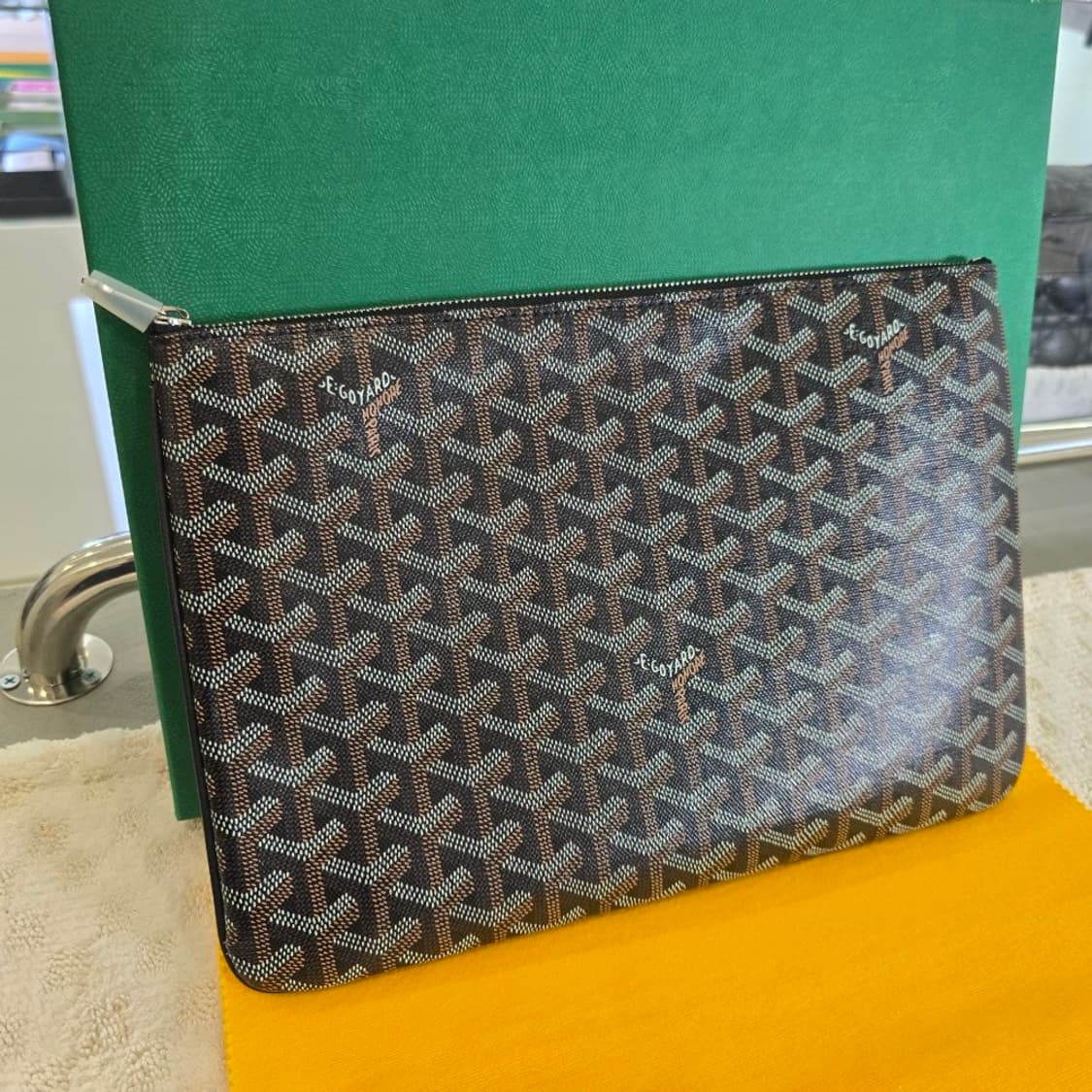 [정품/중고] 고야드 세나 클러치 MM 상품이미지3