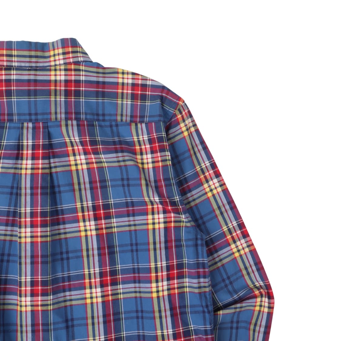 폴로 랄프로렌 블루 플레드 체크 셔츠 상품이미지6