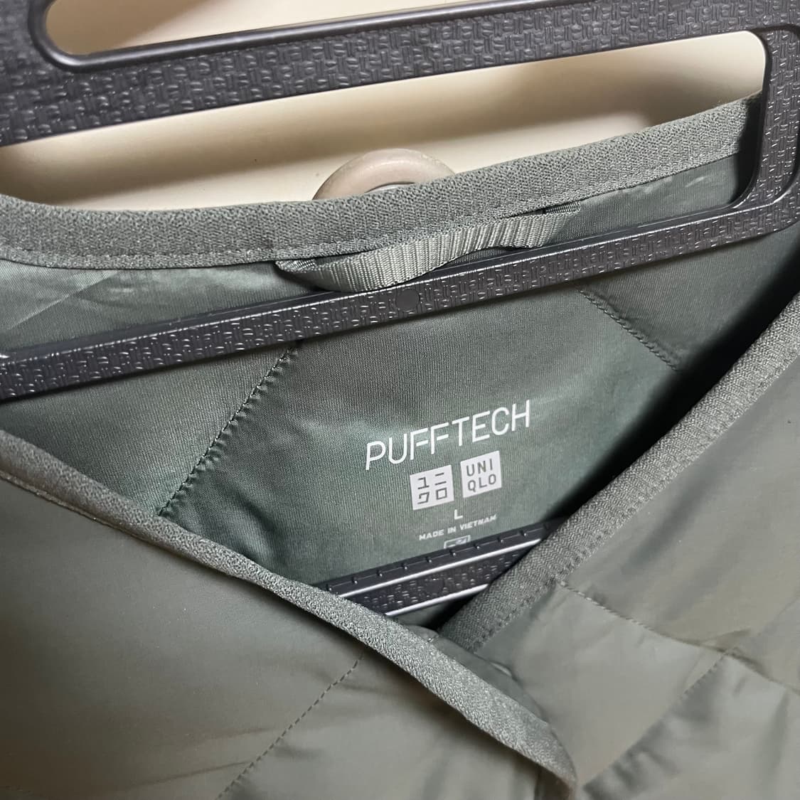 [Woman L, 새상품] 유니클로 퍼프테크 경량패딩 퀼팅자켓 상품이미지3
