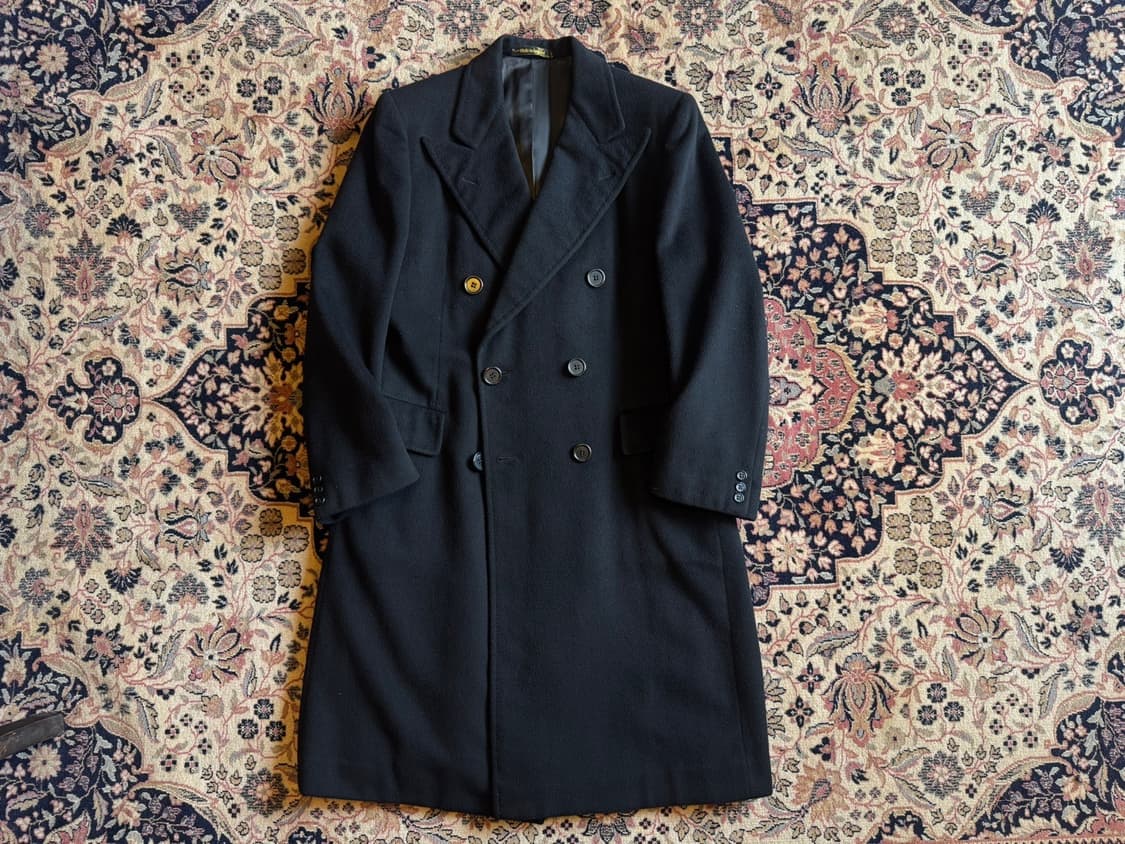 체스터베리 캐시미어 울 더블 브레스티드 코트 100~103 상품이미지4