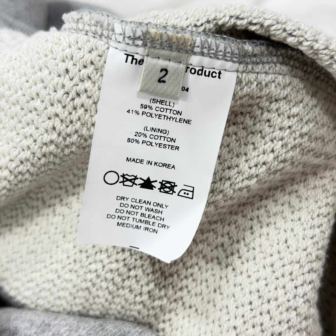 더오픈프로덕트 저지 롱 트랙 자켓 집업 그레이 2 상품이미지7