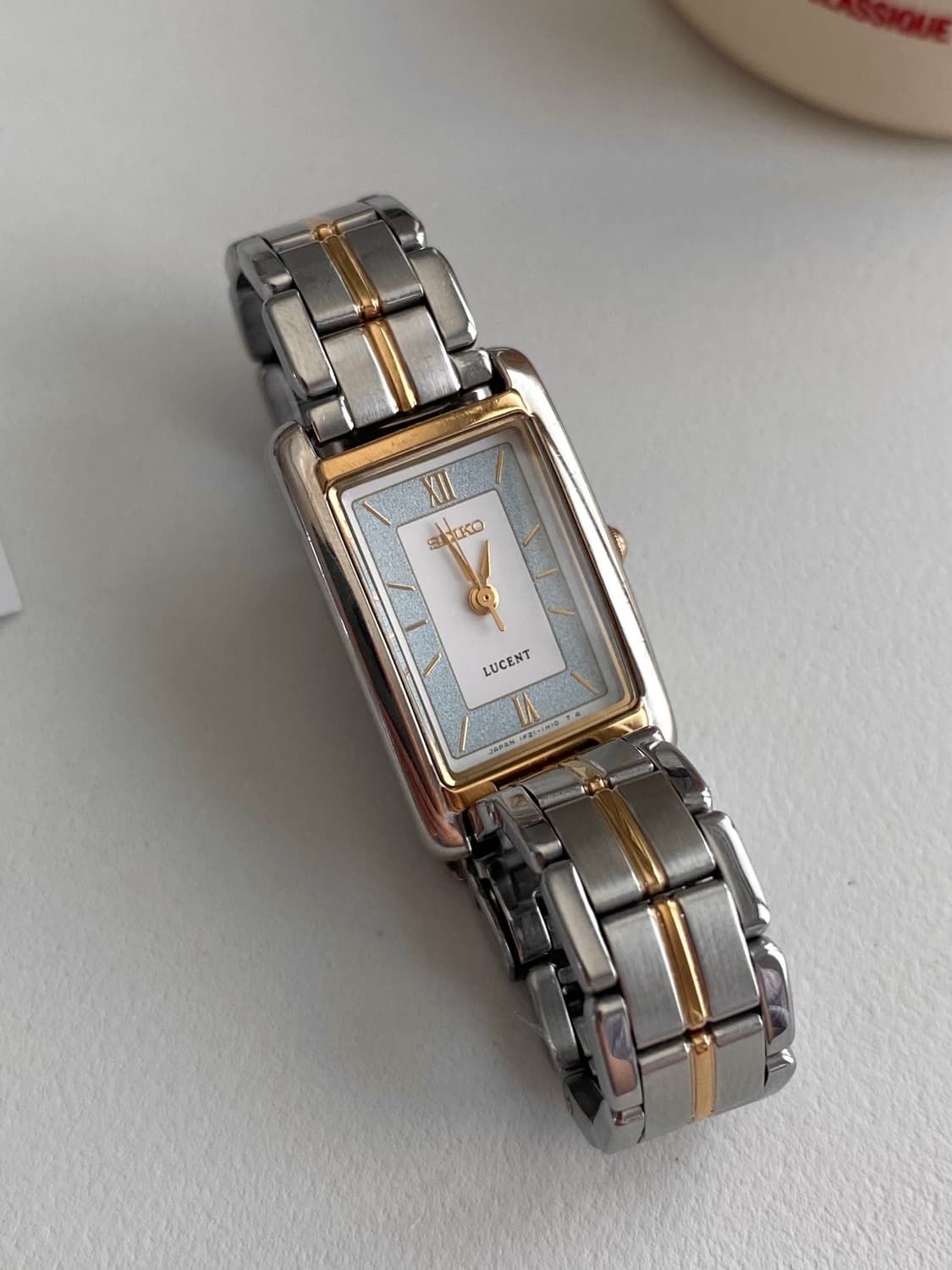 Seiko 세이코 lucent 루센트 스퀘어 쿼츠 레이디스 상품이미지2