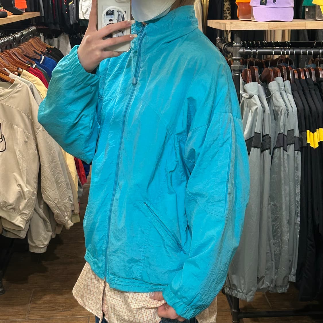 [HI] 아디다스 바람막이 라이트블루  상품이미지4