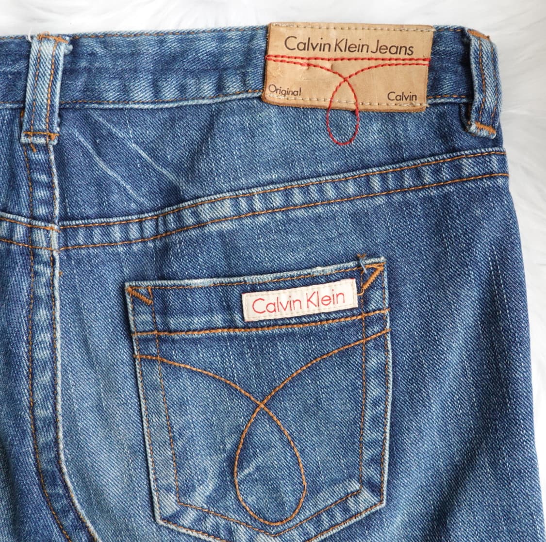 Calvin Klein Jeans 빈티지 데님스커트 1872 상품이미지8