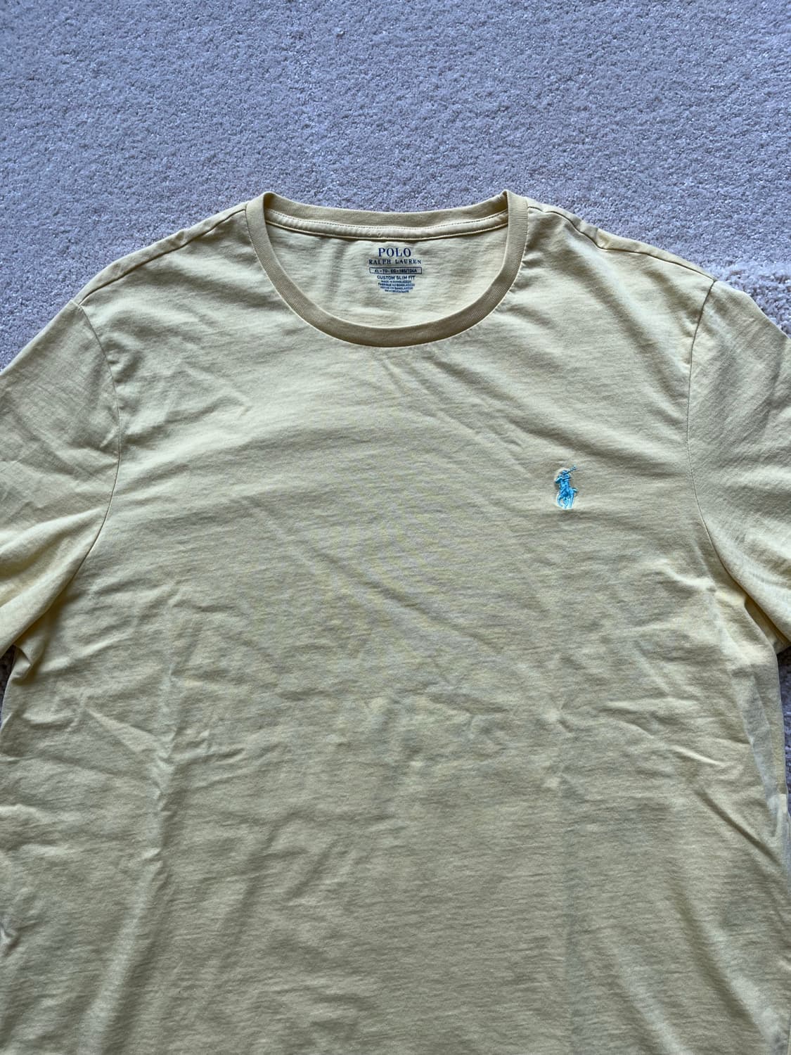 Polo Ralph Lauren 라임 옐로우 티셔츠 (100-103) 상품이미지5