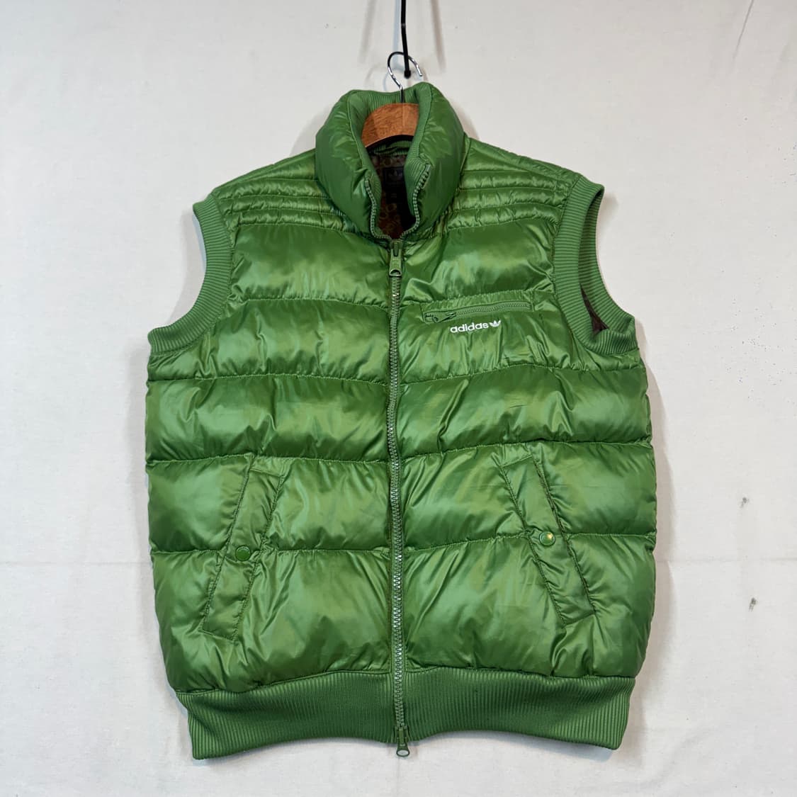 XL) 아디다스 파이어버드 2way 집업 패딩 조끼 베스트 상품이미지1