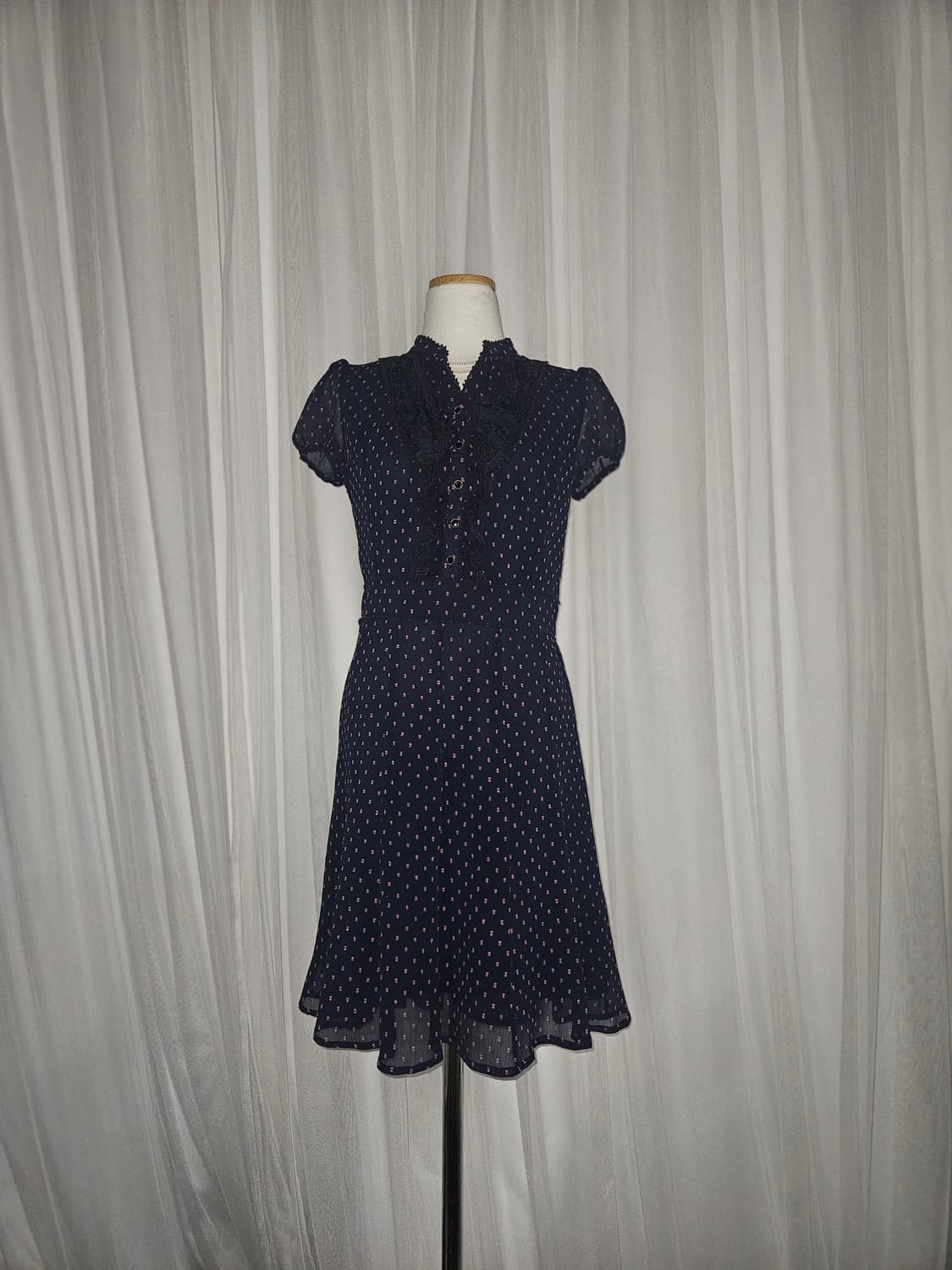 olivia hassler 네이비 원피스 공겜여주 히메갸루 모리걸 니혼진 상품이미지1