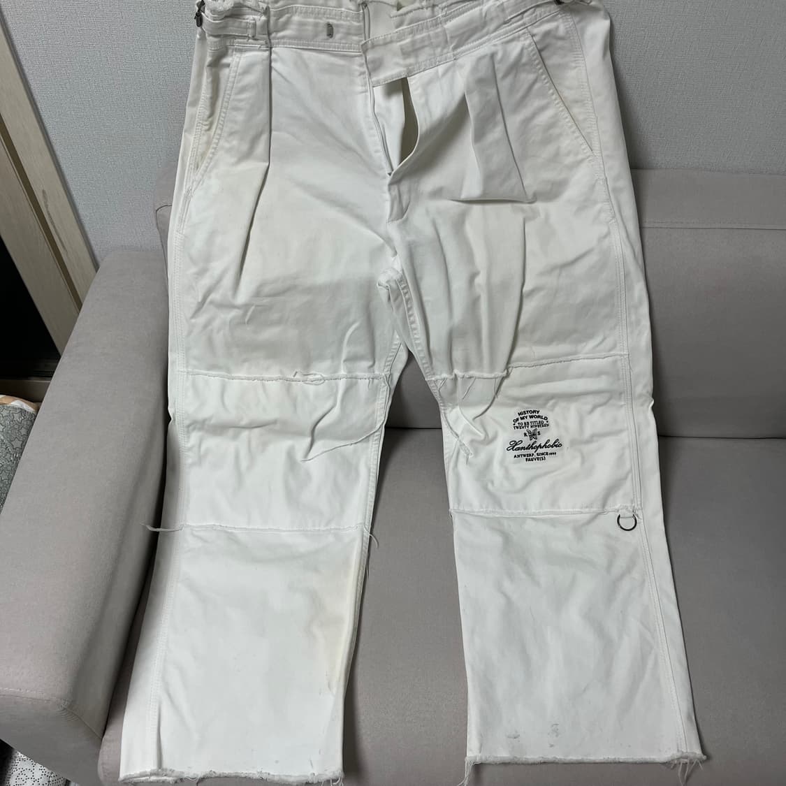 라프시몬스 패널링 팬츠 46 상품이미지1