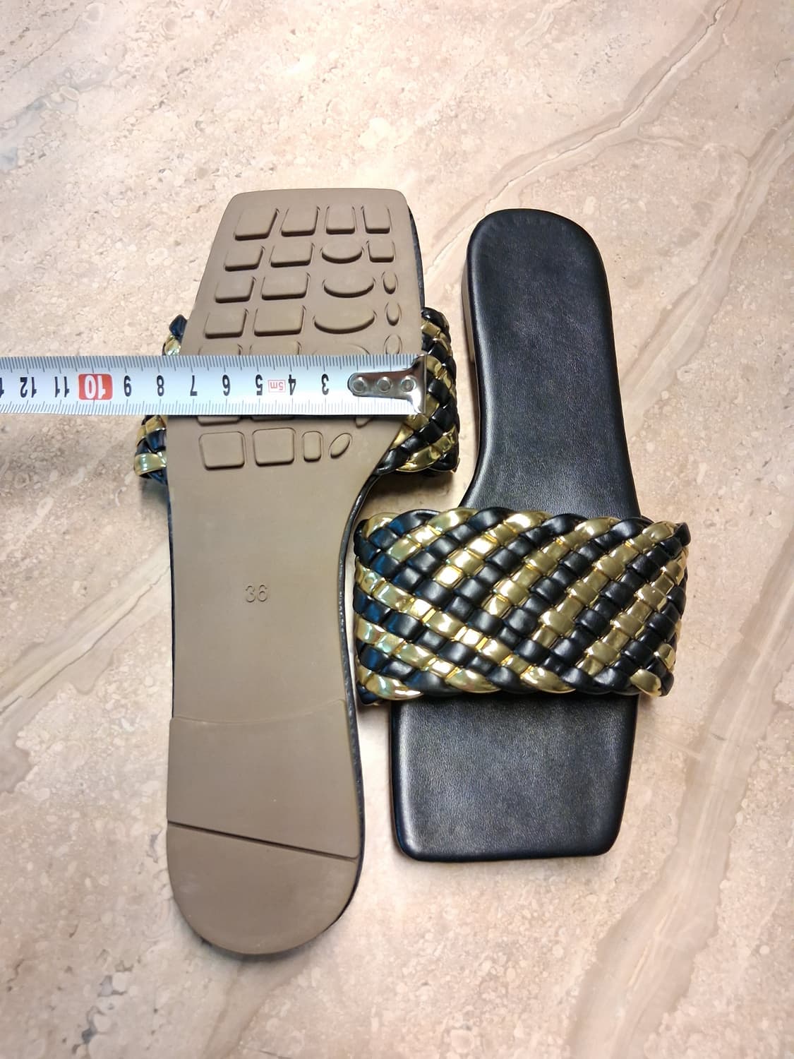 골드 위빙 슬리퍼 230mm (새상품) 상품이미지10