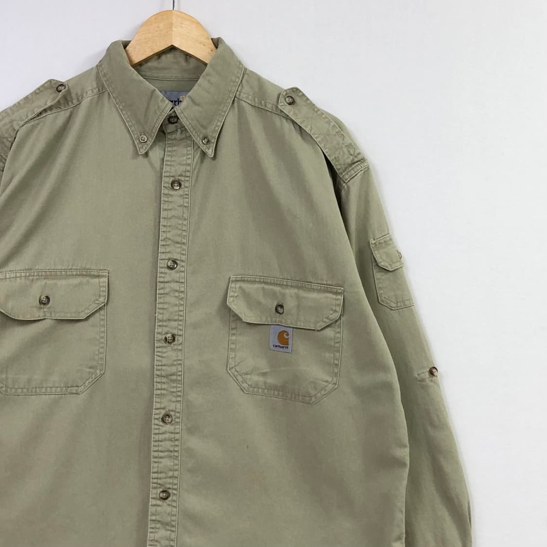XL 칼하트 워크 셔츠 상품이미지4