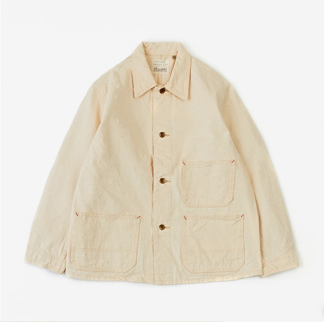 풀카운트 에크루 데님 초어 자켓 38사이즈 판매합니다 상품이미지1