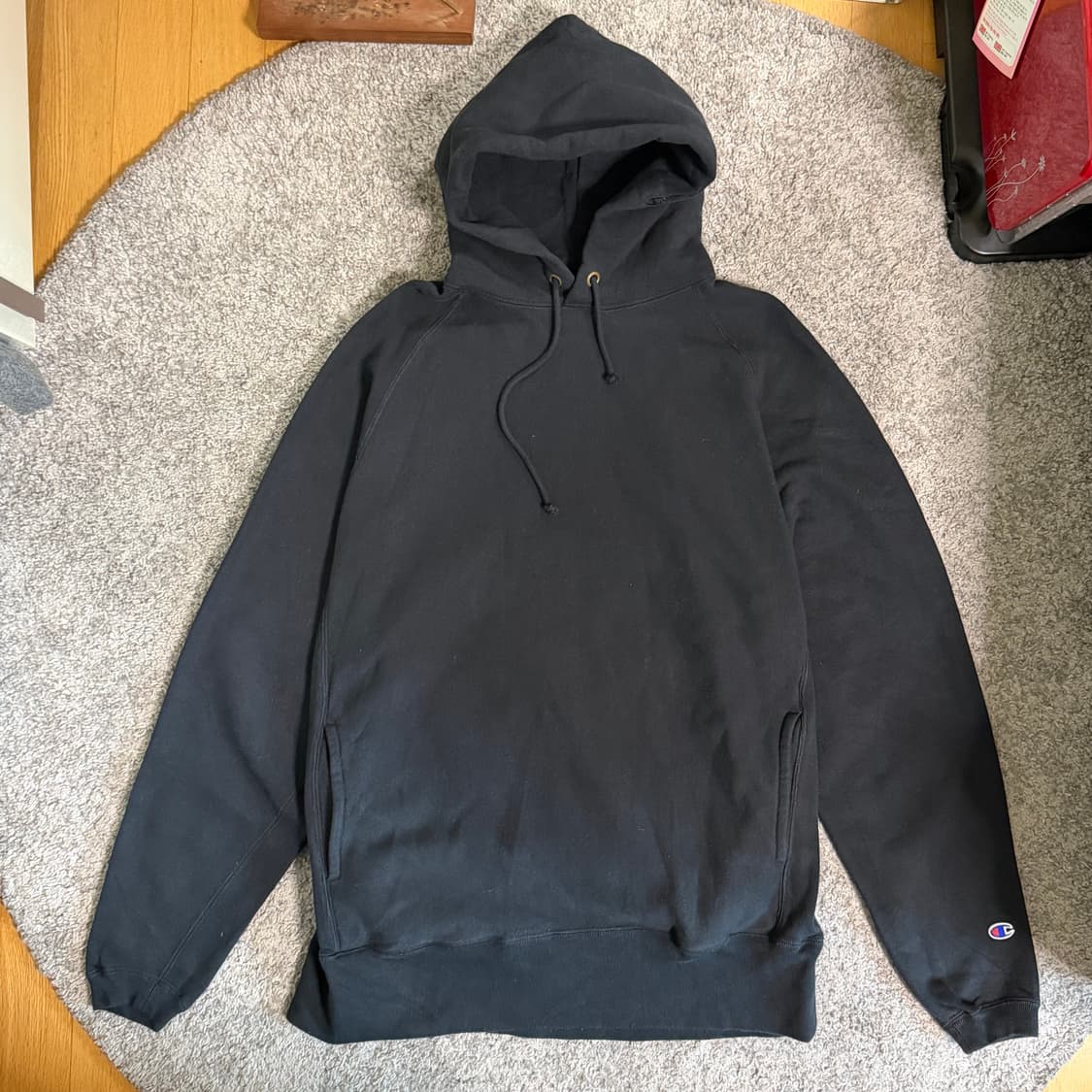 챔피온 리버스위브 웜업 후드 상품이미지3