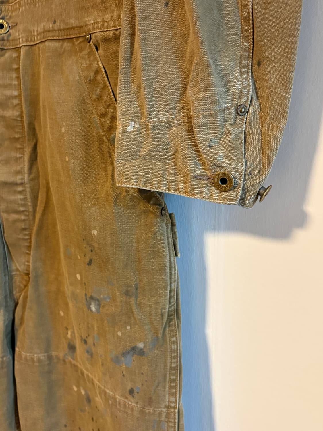 RRL 더블알엘 덕캔버스 더블니 커버올 점프슈트 상품이미지4