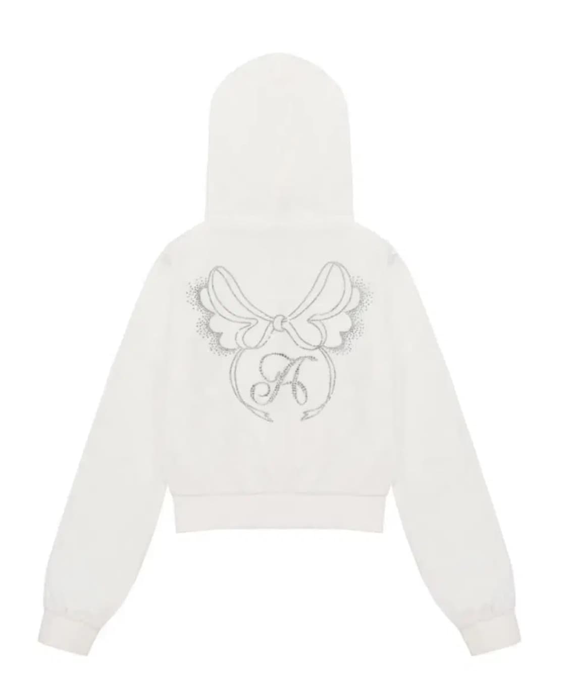 오모모 omomo 엔젤 베이비 벨로아 후드집업 셋업 일괄 상품이미지1