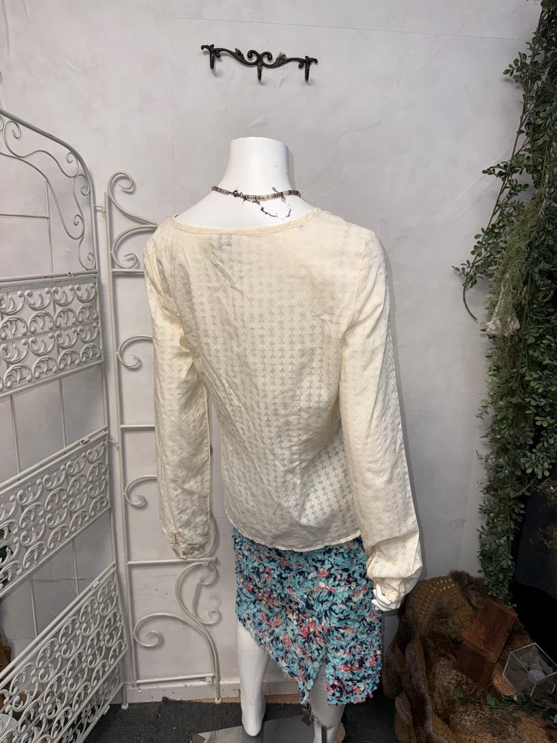 Calvin Klein ivory bohemian floral bl 상품이미지6