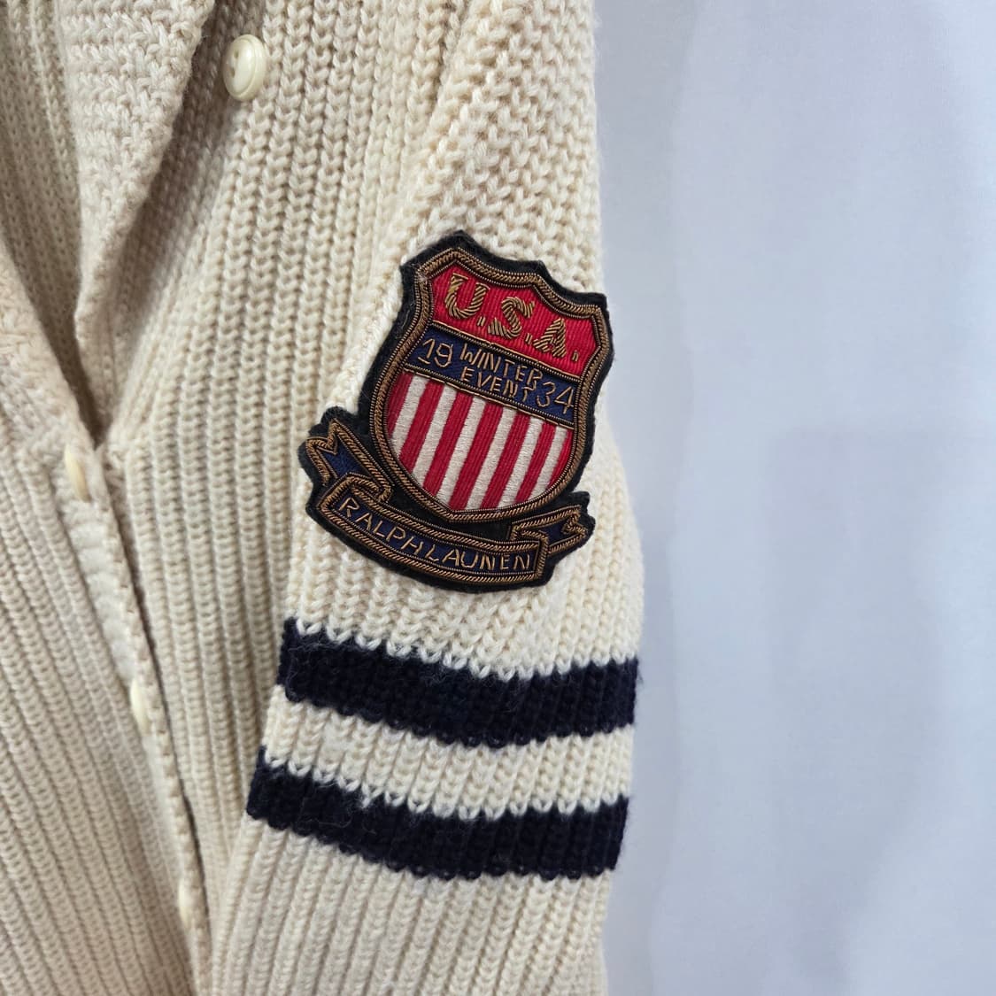 랄프로렌 숄카라 니트 가디건 S 상품이미지2