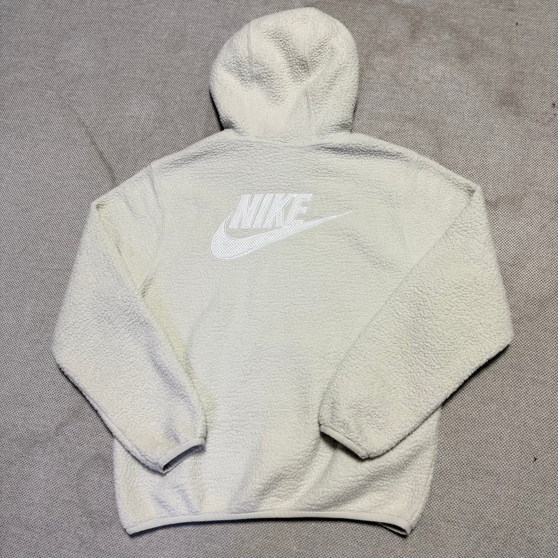 나이키 NSW 에센셜+ 셰르파 풀오버 후드 라이트 본 상품이미지2