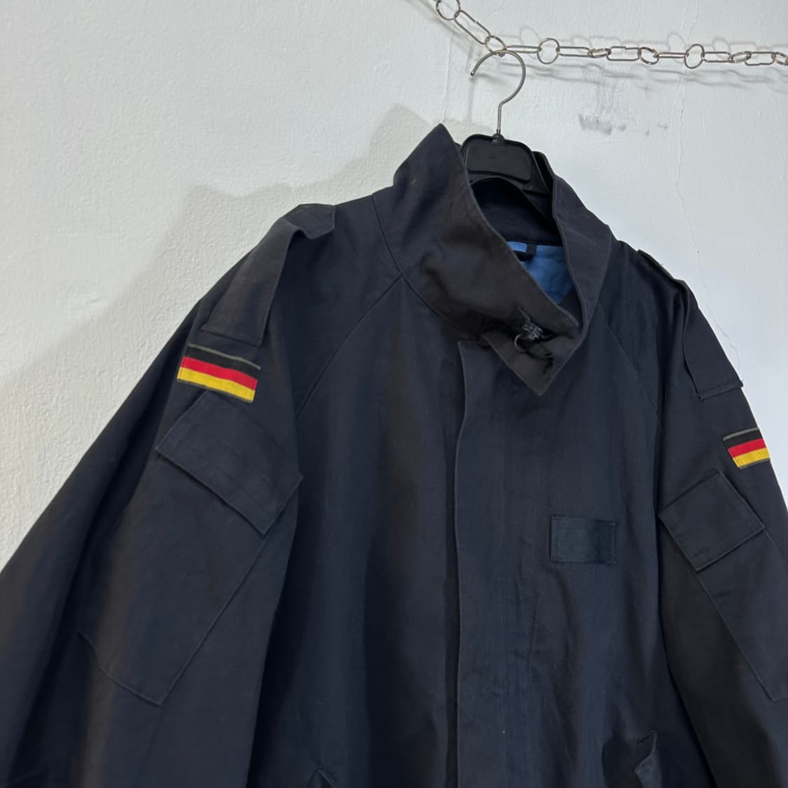 L-XL GERMAN ARMY 독일군 네이비 야상자켓 상품이미지2