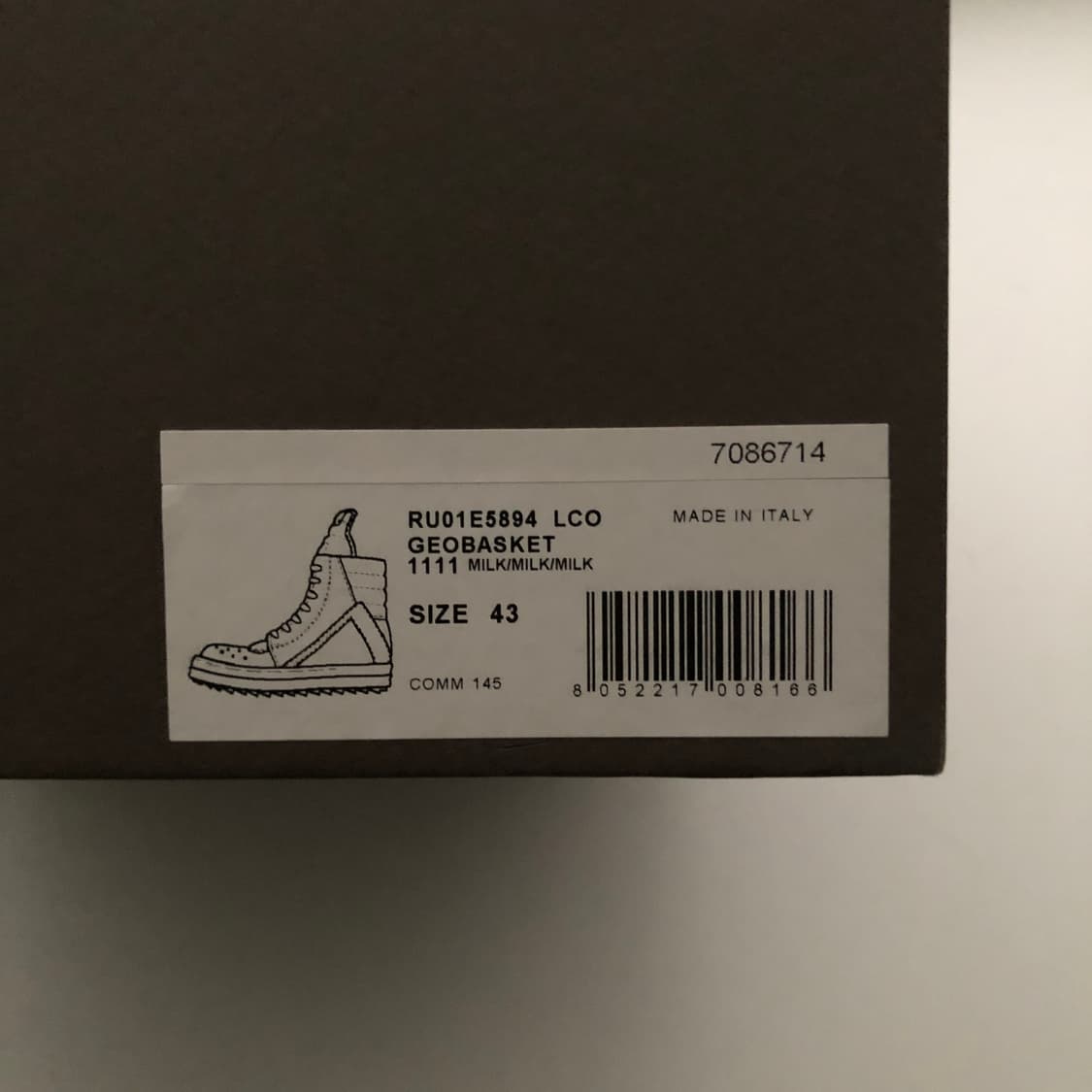 릭오웬스 지오바스켓 상품이미지9