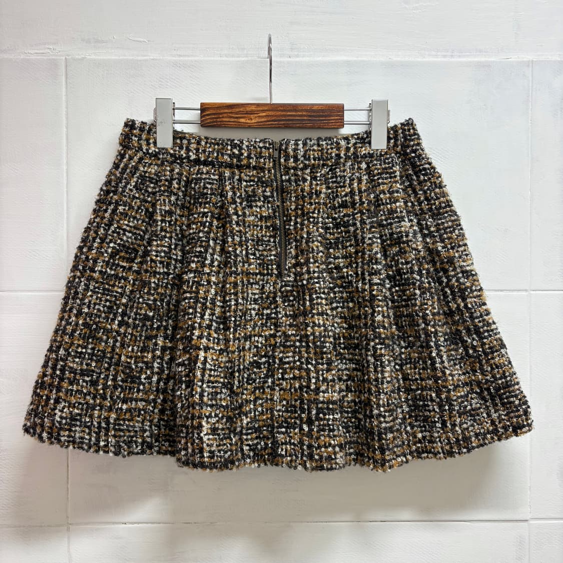 pour la frime 트위드 벌룬 미니 스커트 JPN 상품이미지3
