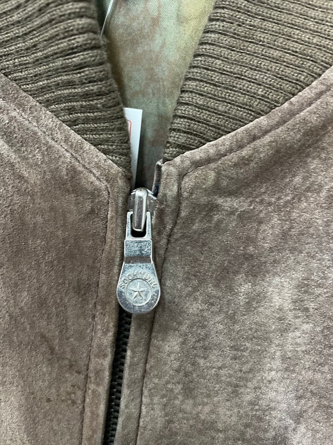 빈티지 트로피 클럽 스웨이드 봄버 자켓 H993 상품이미지4