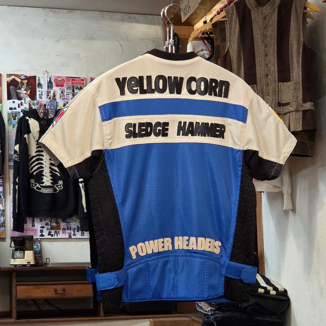 JPN 옐로우콘 레이싱 반팔 집업 상품이미지5