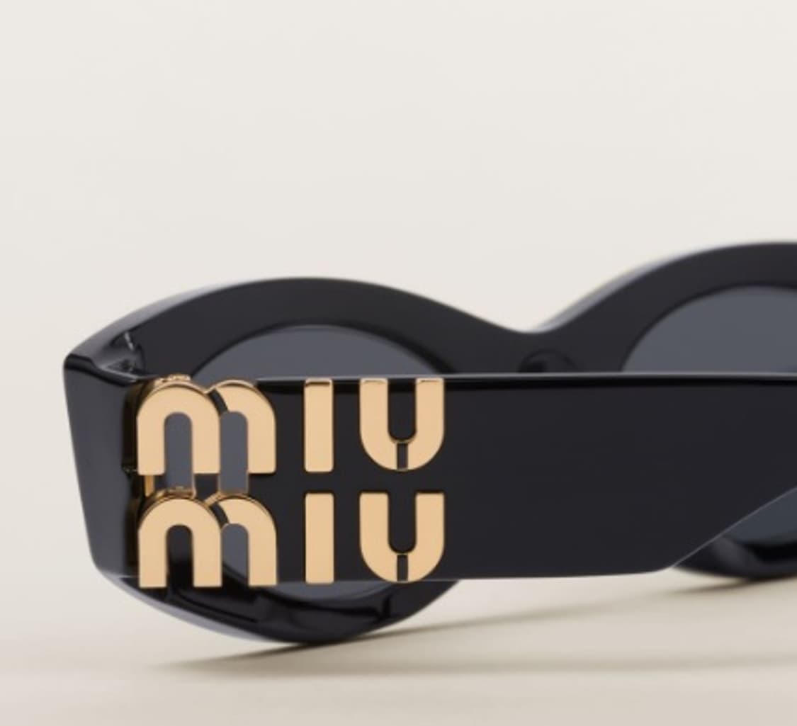 미우미우 글림스 오벌 선글라스 상품이미지3