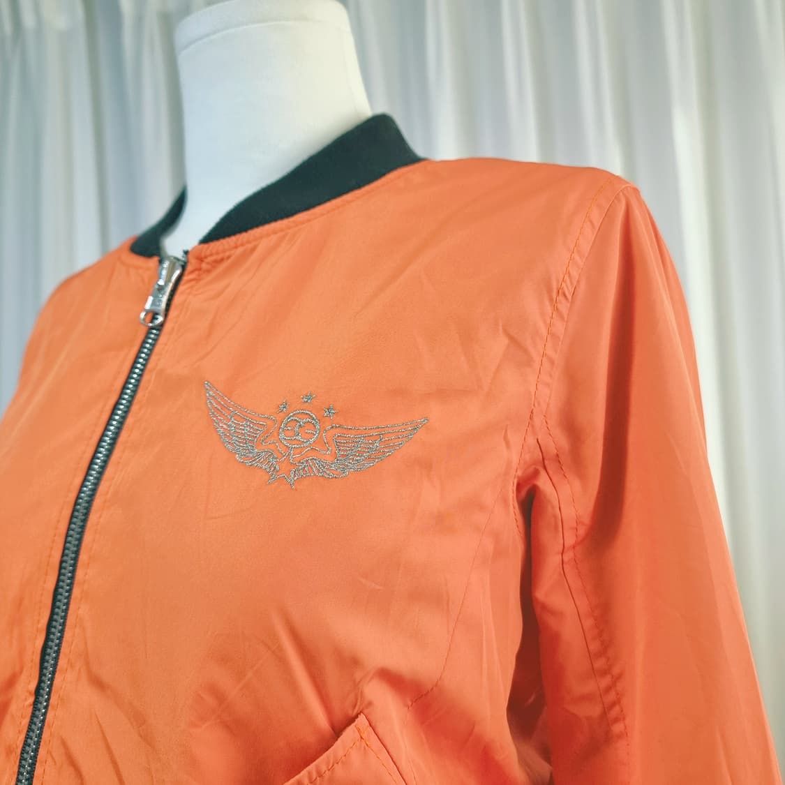 에고이스트 블루종 봄버 점퍼 자켓 (55) 상태양호/드라이완료 상품이미지6