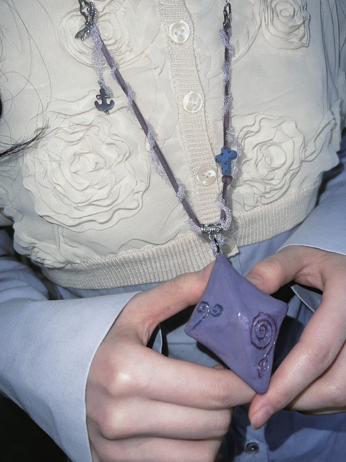 Aisu Vanilla Dark ver. Necklace 상품이미지4