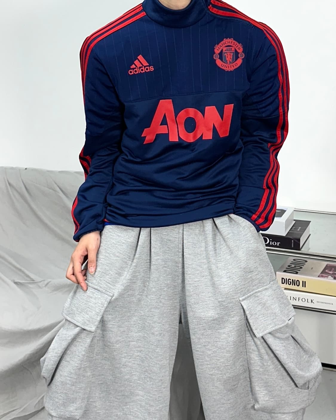 아디다스 15-16 맨체스터 유나이티드 드릴탑 M 상품이미지2