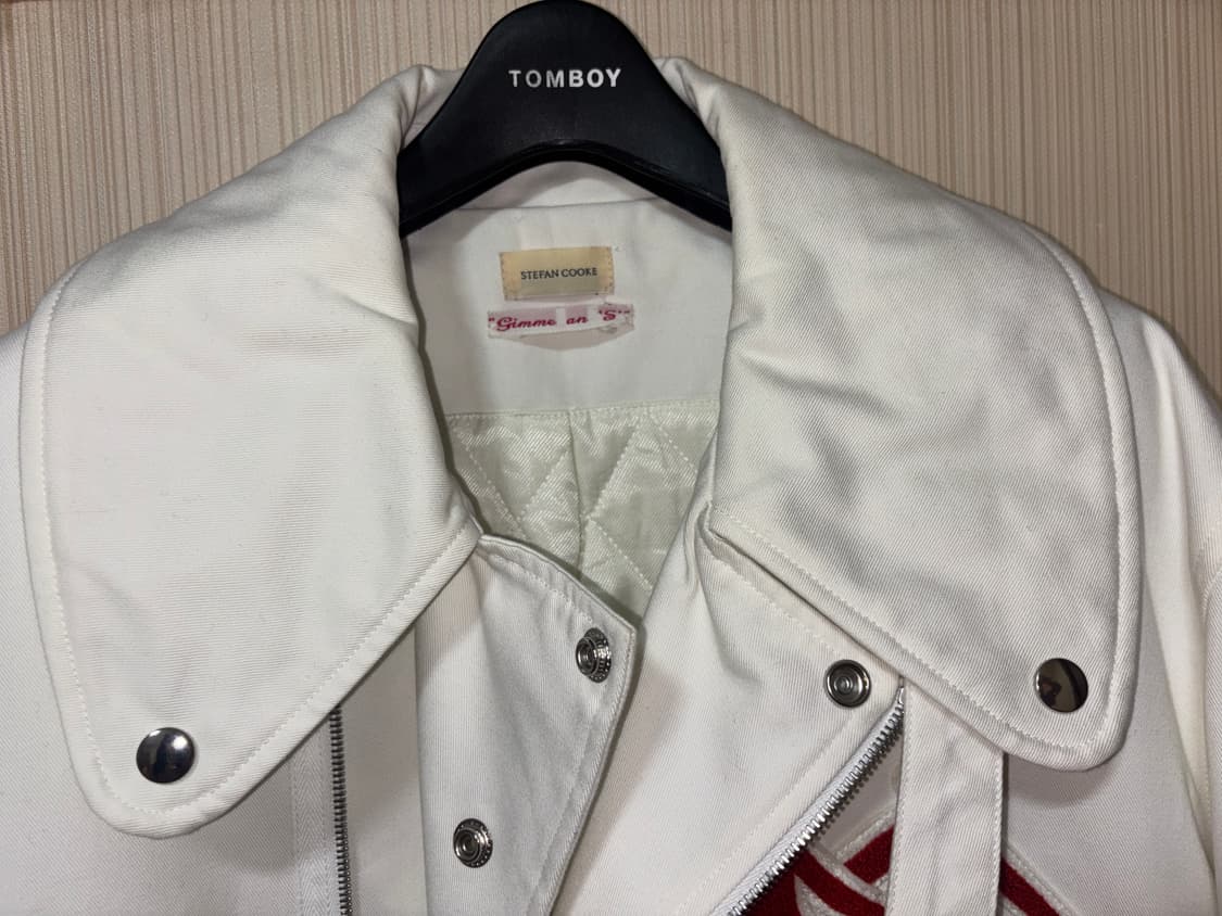 스테판쿡 22ss 댄싱레이디 화이트 라이더 자켓 상품이미지4