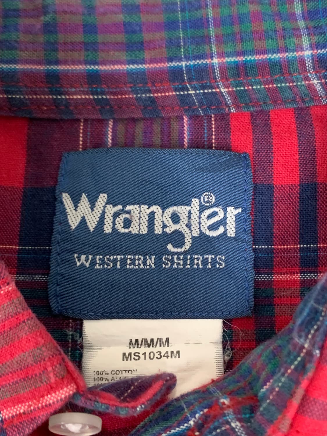 WRANGLER 웨스턴 셔츠 상품이미지2