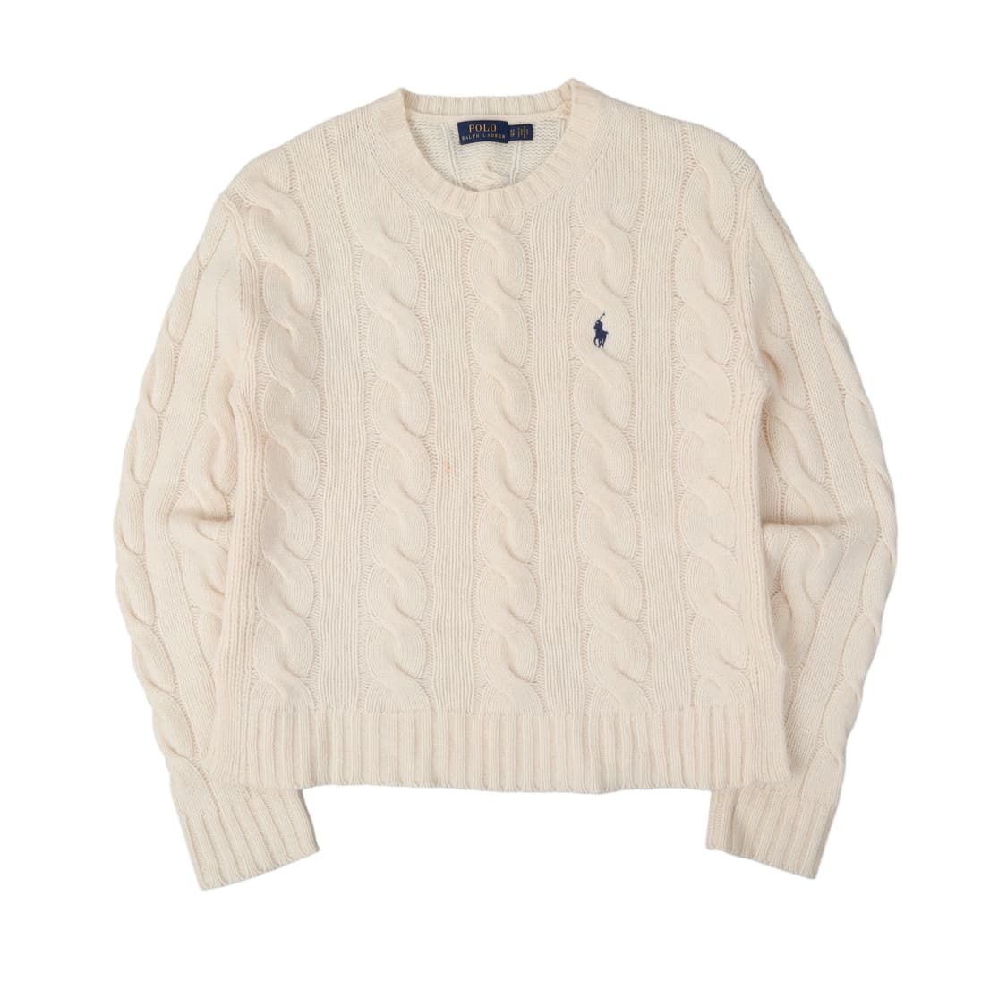 폴로 랄프로렌 아이보리 울 캐시미어 니트 스웨터 상품이미지1