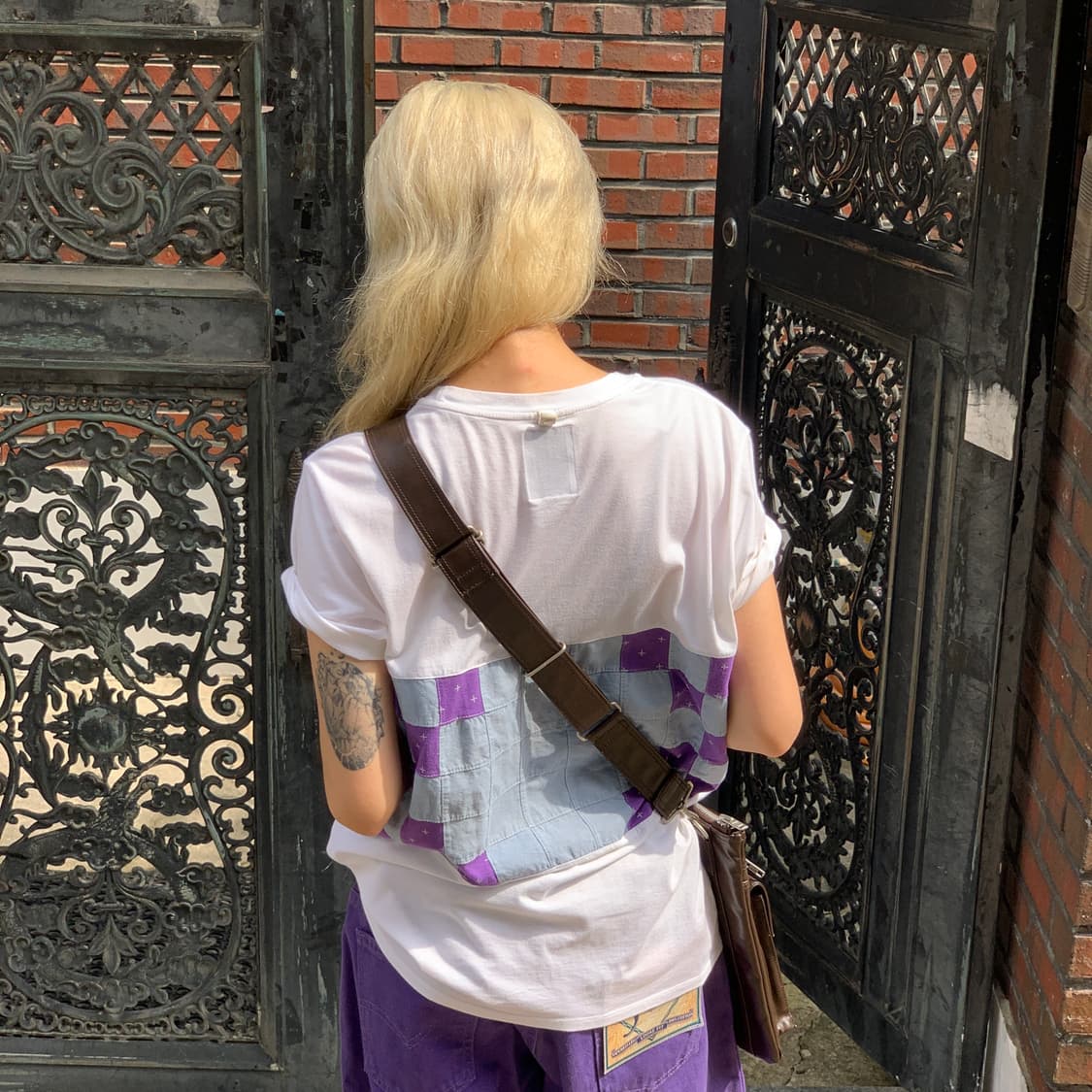 비즈빔 패치워크 티셔츠 상품이미지5