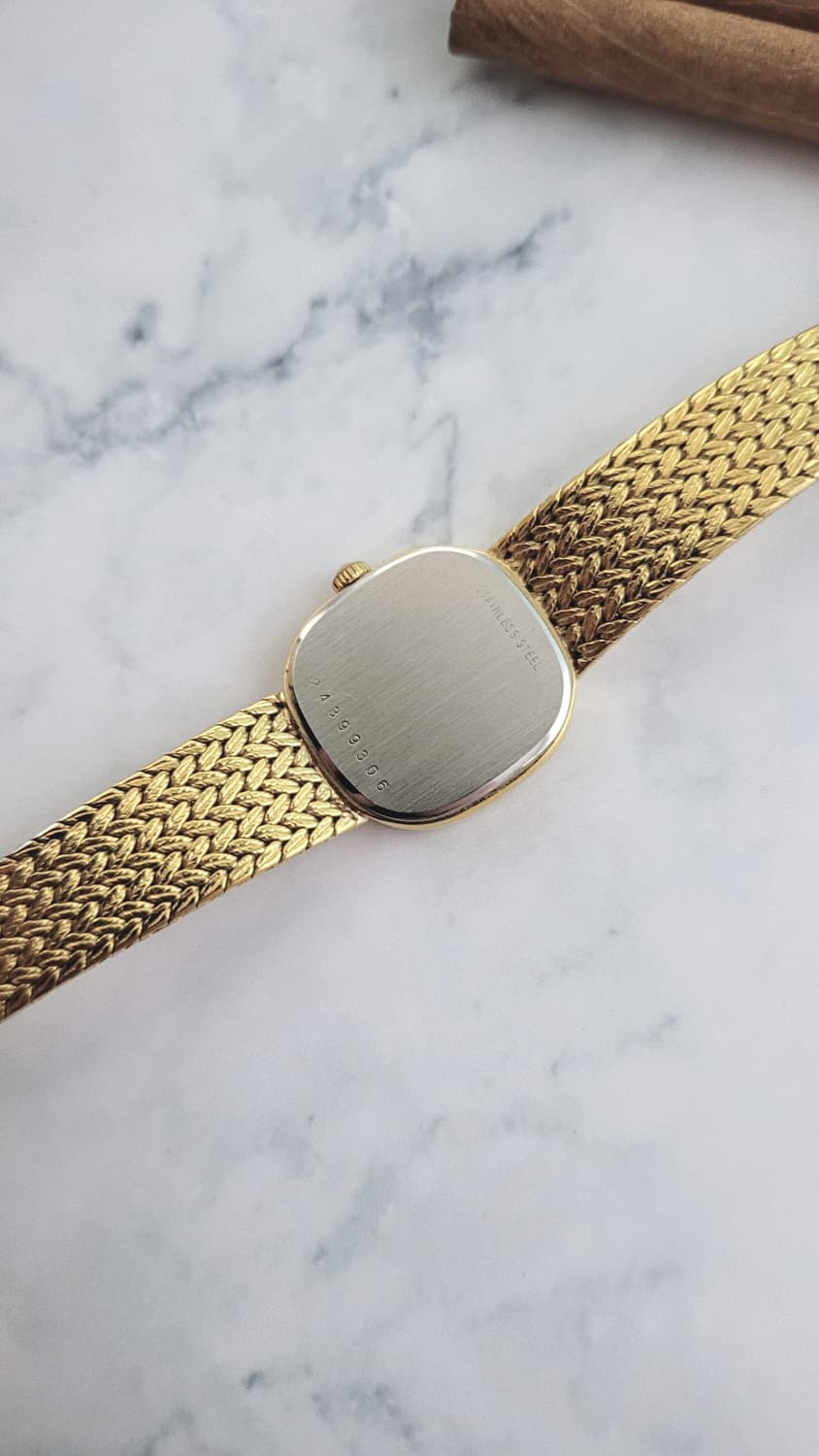 [특가상품]정품 론진 골드 플레이트 빈티지 여성용 쿼츠시계 상품이미지9