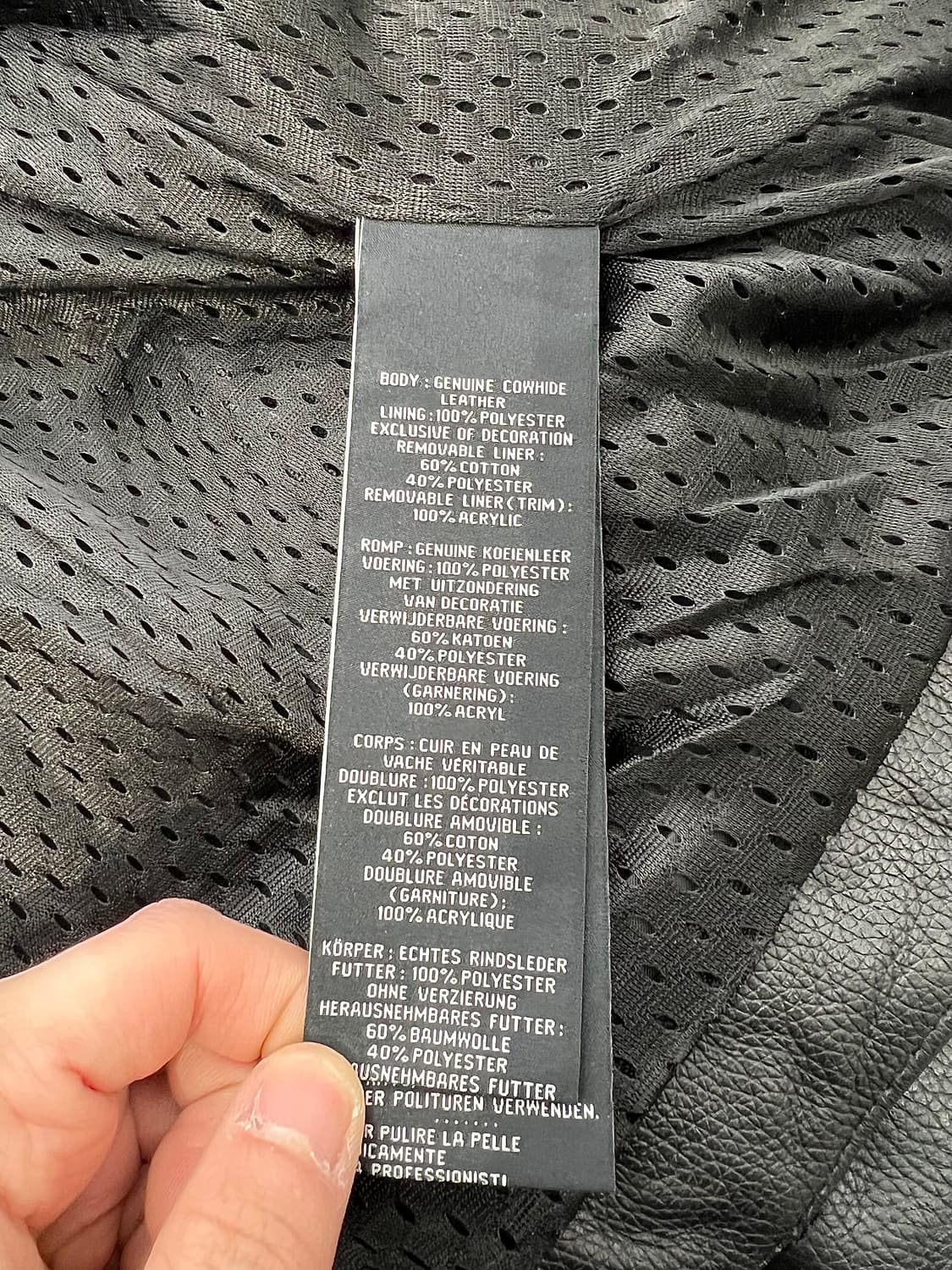 할리데이비슨 스윙 암 3-in-1 카우하이드 레더 벤트 테크니컬 라이더  상품이미지8