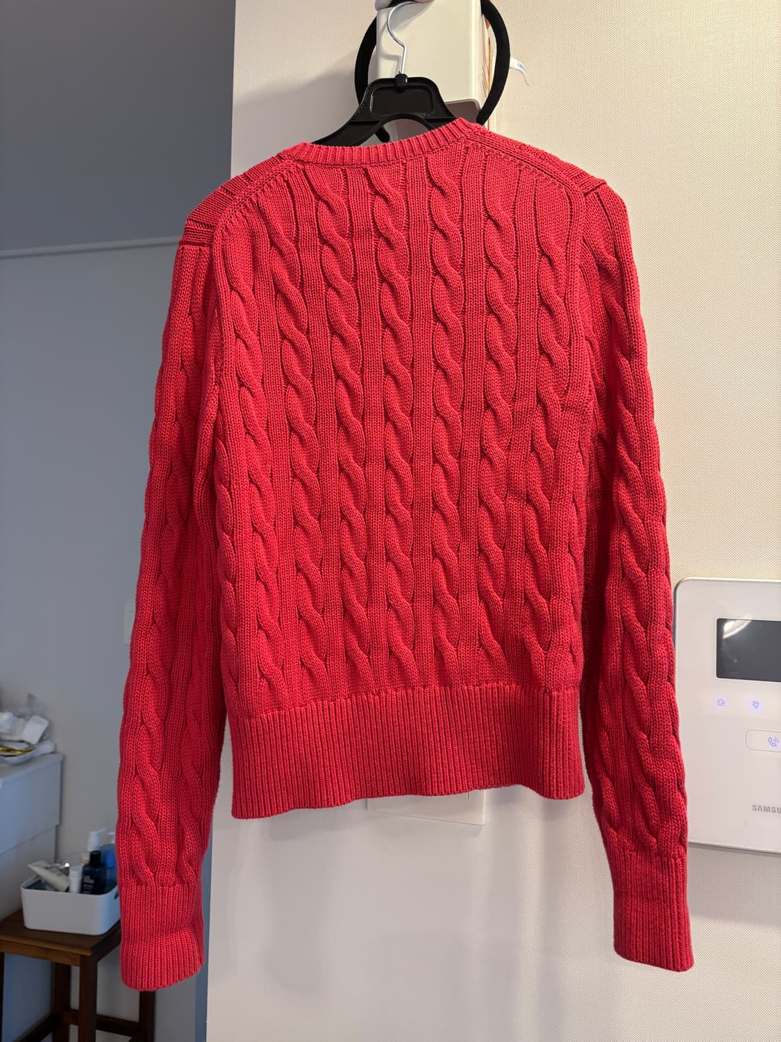 폴로 랄프로렌 꽈배기 가디건 s 상품이미지4