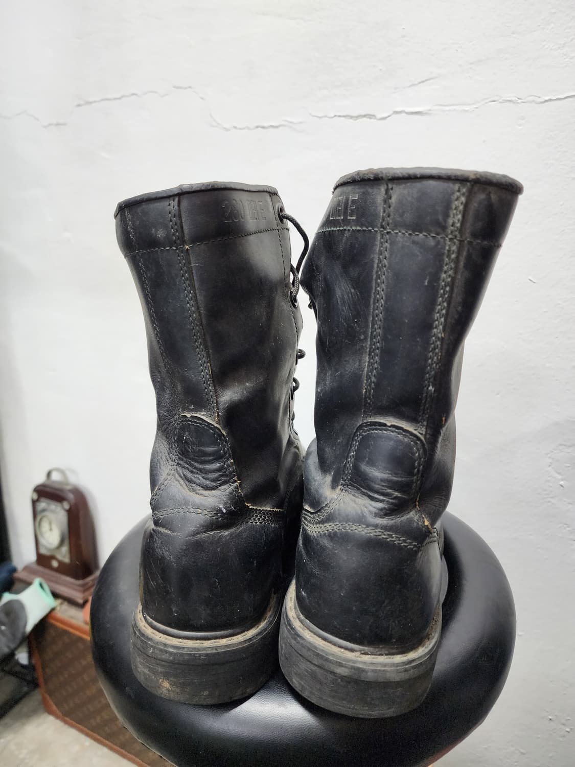 군용 밀리터리 리얼레더 전투화 상품이미지3