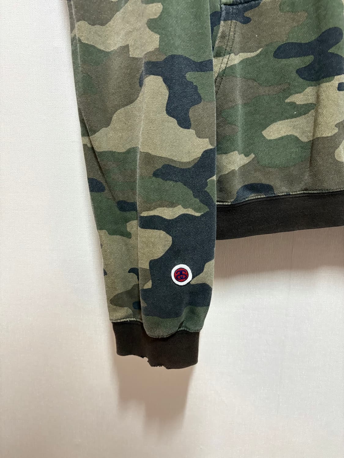 [XL] OLD STUSSY CAMO HOODIE 상품이미지3