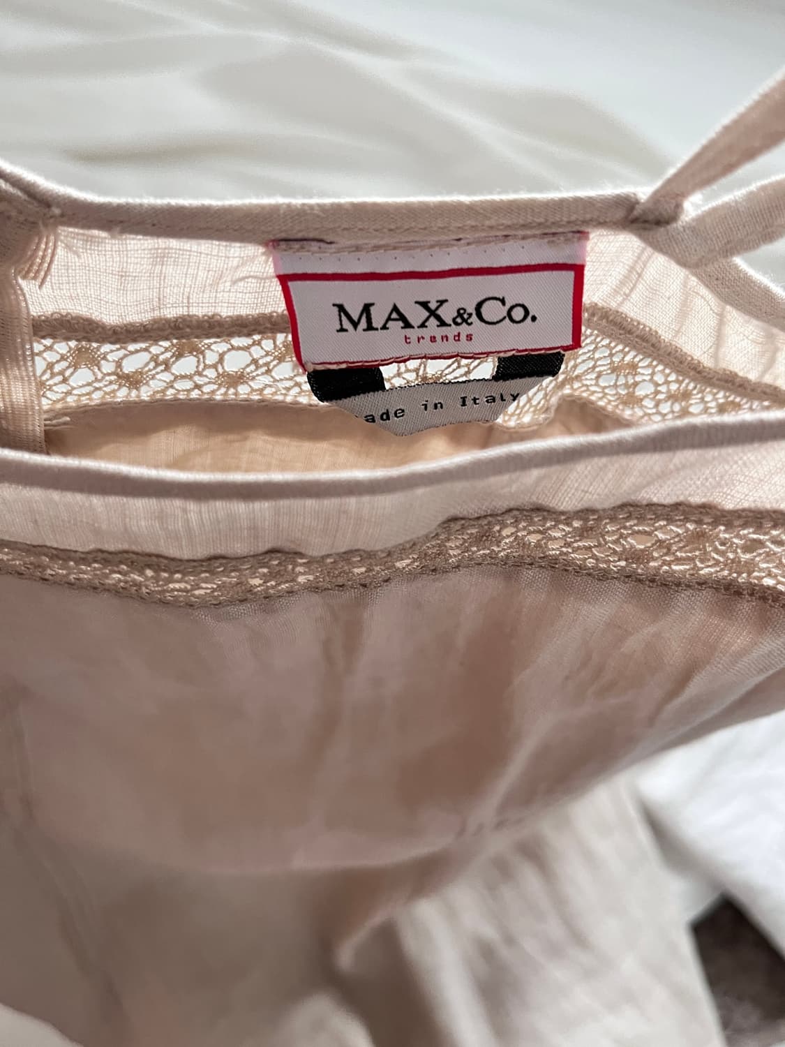 Max&Co 막스앤코 린넨 베이지 원피스 상품이미지2