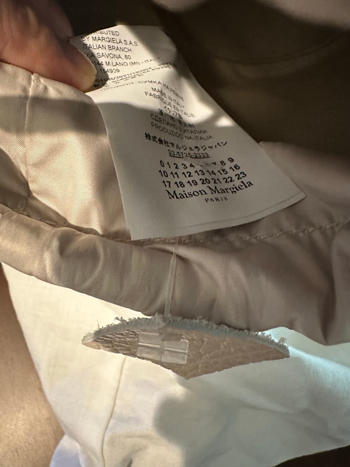 메종마르지엘라 5ac 마이크로 버킷백 상품이미지6