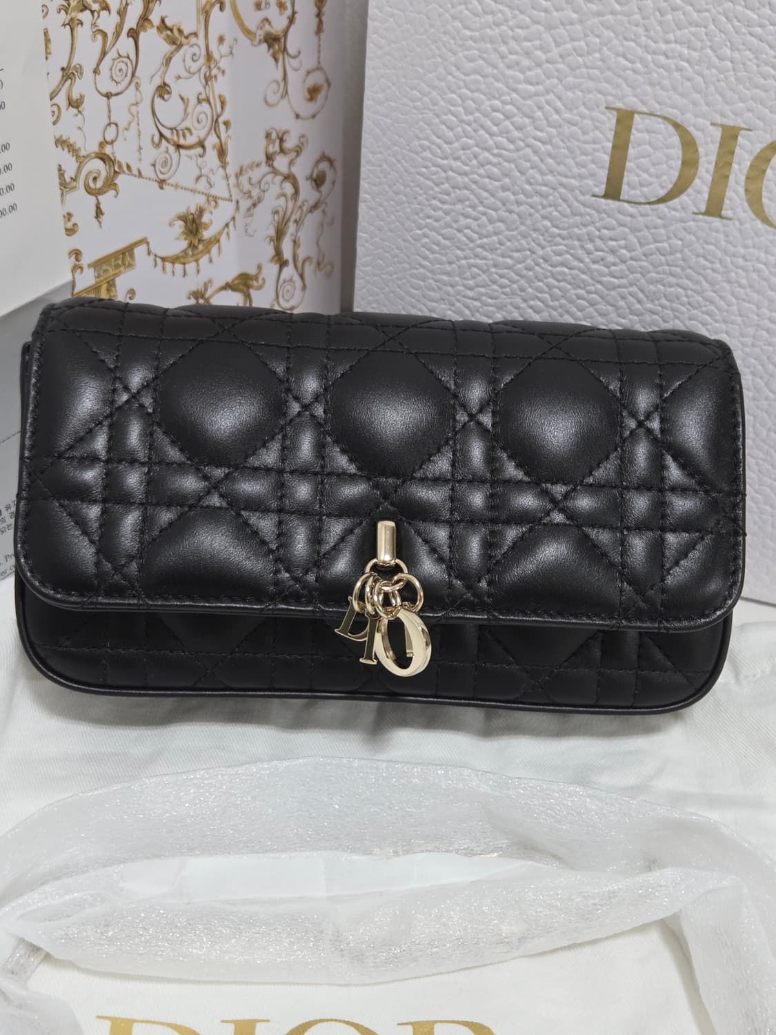 [새상품] 디올 까나쥬 휴대폰 파우치 숄더백 상품이미지2