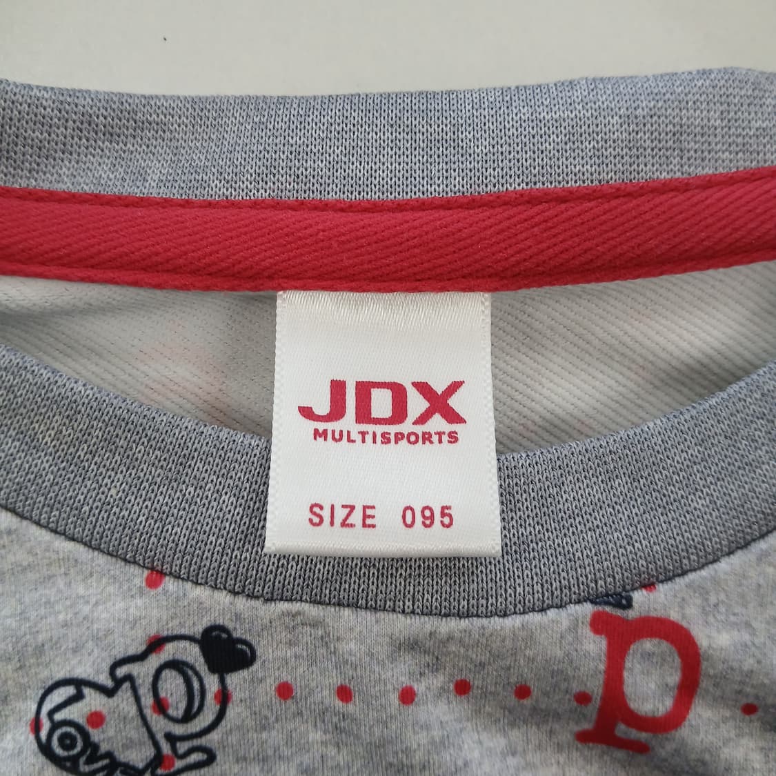 JDX 패턴 맨투맨 티셔츠 상품이미지7