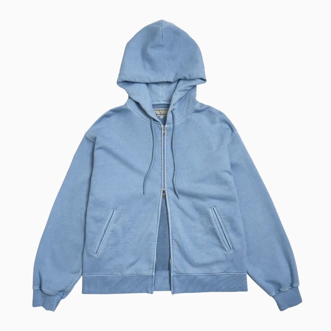 헬로선라이즈 후드집업 빈티지블루 상품이미지2