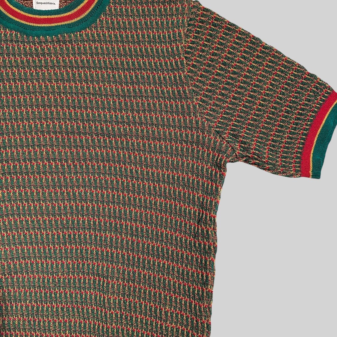 사스콰치패브릭스 니트 반팔 티셔츠 L 상품이미지2