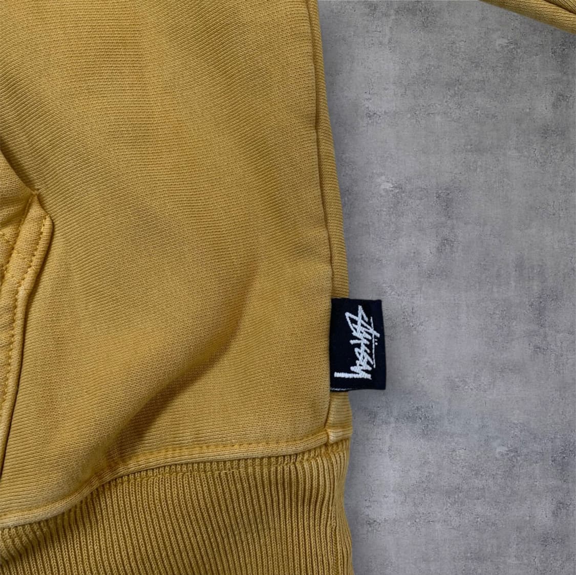 스투시 Stussy 머스타드 베이직 풀오버 후드티 S 상품이미지5